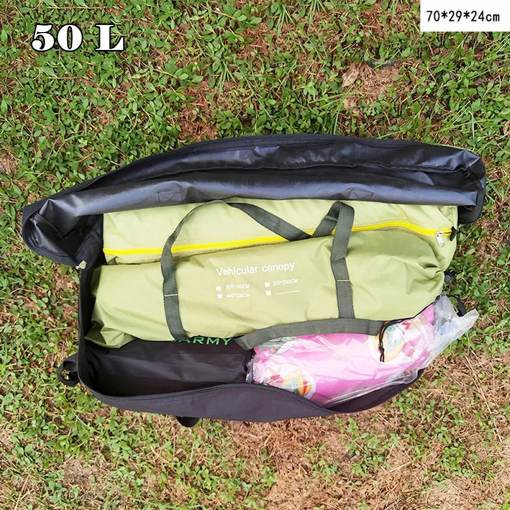 

Bag Luggage Pack Sleeping Bag Storage Water-resistant 600D Oxford Cloth Camping Duffle Bag Extra Large Folding