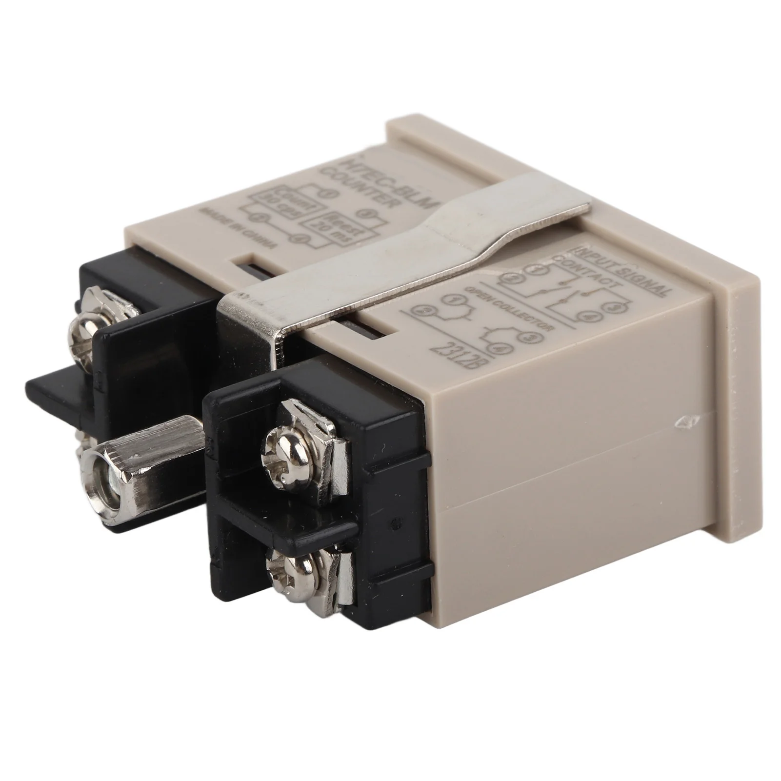 H7EC BLM Digital Electrical Counter Totalizer Without Voltage Input with 6‑Digit LCD Display