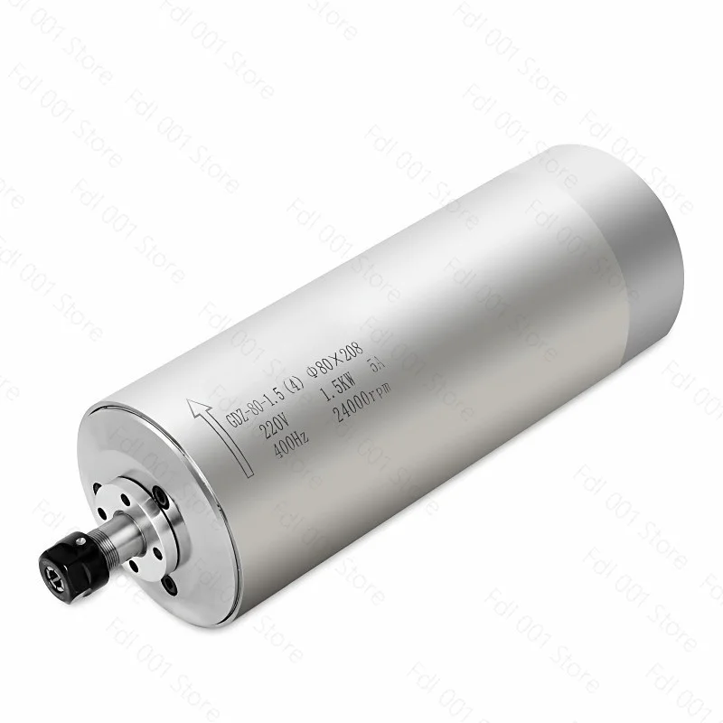 3.2KW ER20 Water-Cooled Spindle Motor 4 Bearing 220V 380V Φ100x220 Used For CNC Engraving And Cutting GDZ-100-3.2
