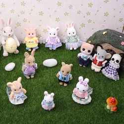 1pc Simulation Forest Rabbit Koala Family DIY Playset Mini Rabbit Bear Toy Dolls Kids Gifts