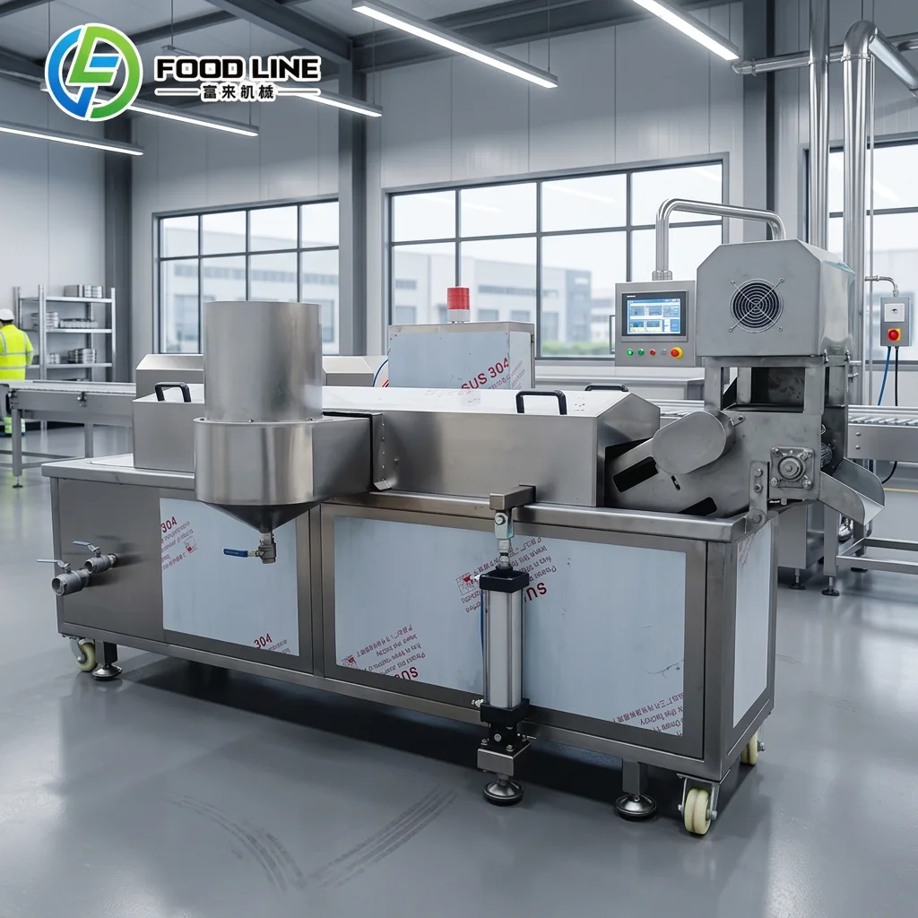 FOODLINE Commercial Hamburger Patty Forming Machine High Efficiency For Fast Food Shop Meat Product Production