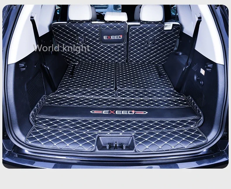 Accessories Trunk Mat For Chery Exeed VX 2021 Waterproof And Antifouling Protection Pad For Storage Tool Interior