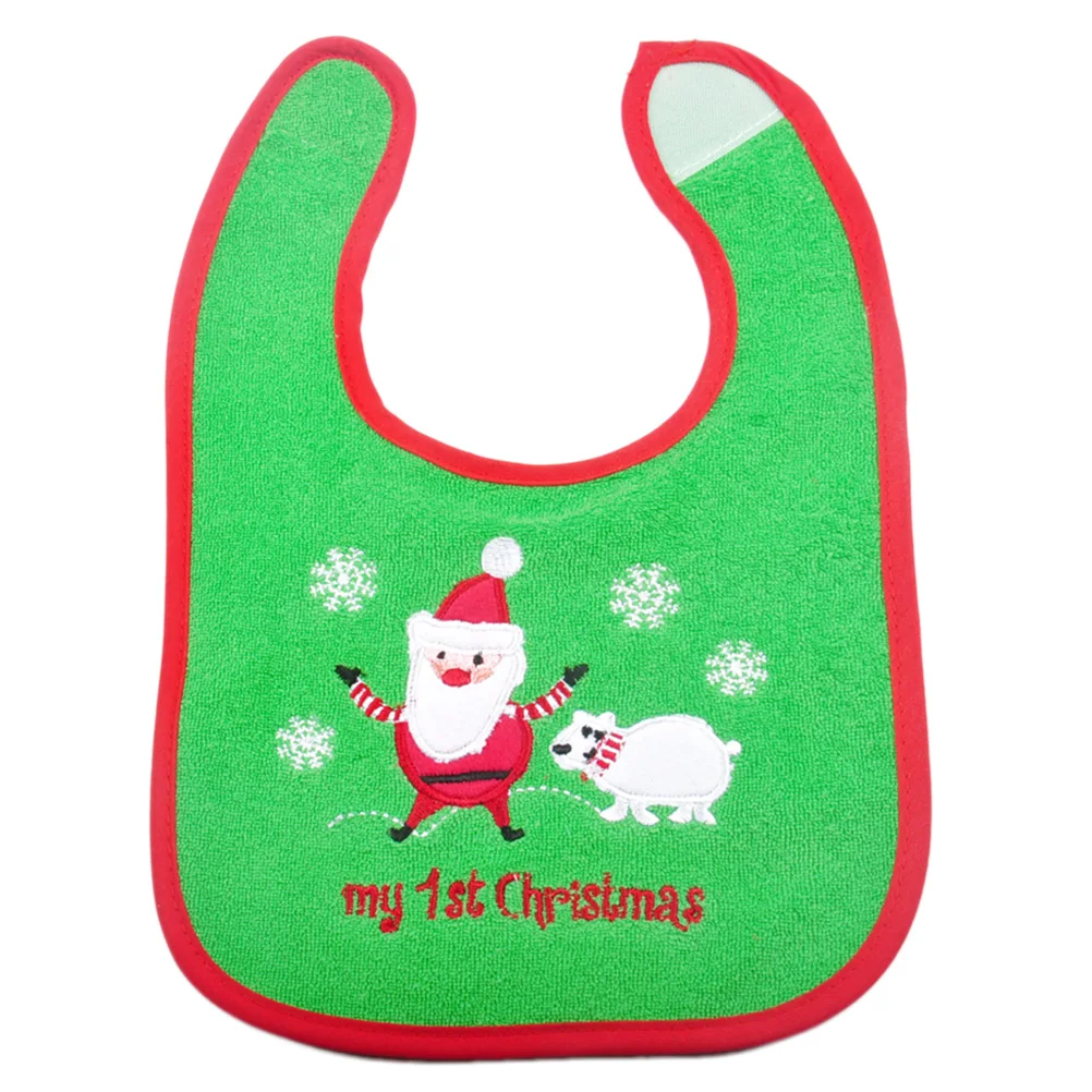 

3pcs Waterproof Bibs Premium Fabric Comfortable Easy Clean Drying Newborn Toddler Drool Feeding Bib Gift For Parents