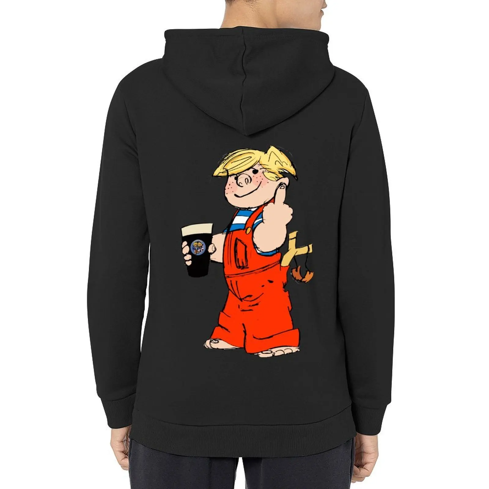 

Dennis the menace Hoodie graphic t shirts men men's autumn clothes men's winter sweater autumn jacket men graphic hoodie