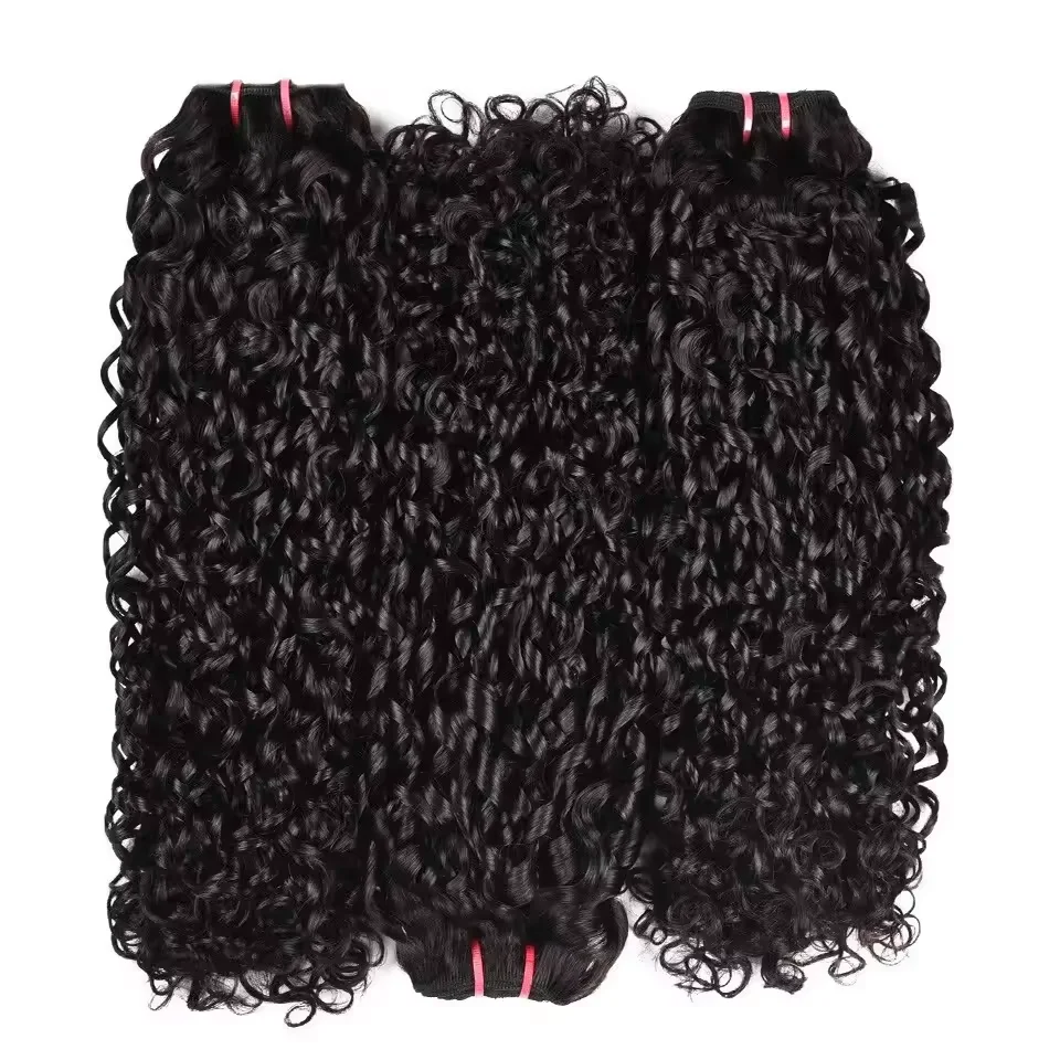 Raw vietnamita pixie encaracolado feixes de cabelo humano indiano pixie duplo desenhado perruque virgem kinky encaracolado extensões de cabelo humano 100g