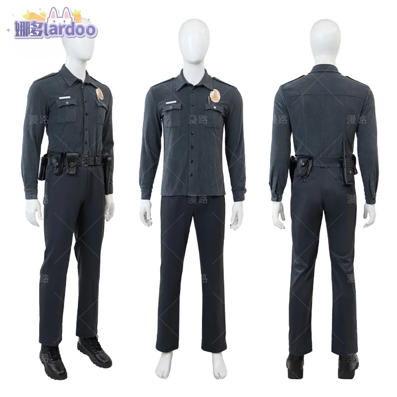 مورتال كومبات 1 T-1000 أزياء تنكرية موحدة للهالوين كرنفال حفلة عيد الميلاد لعب دور الملابس الملابس للرجال #3