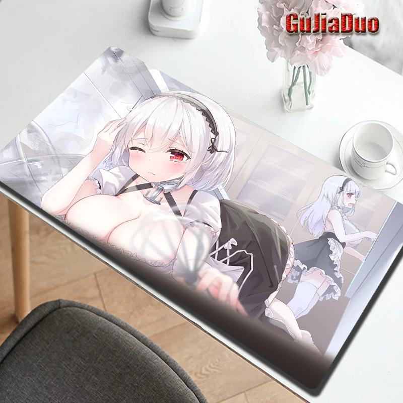 Sirius Gamer Sexy Anime Mouse Pad 800x300 Large Size Computer Play Mat Gaming Room Accessories Kawaii Comic Desk Mat Pc Cushion