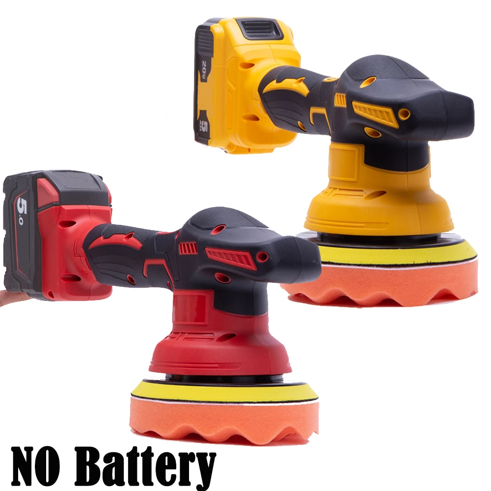 

Cordless Car Polisher Machine For Dewalt 20V/60V for Milwaukee 18V Lithium Battery 8 Position Electric Waxing Tool(NO Battery )