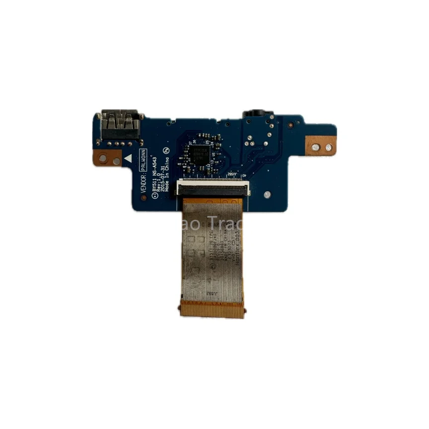 Origineel Voor Lenovo Ideapad Y700-15ISK Audio Usb Kaartlezer Board Met Kabel By511 NS-A543 100% Goed