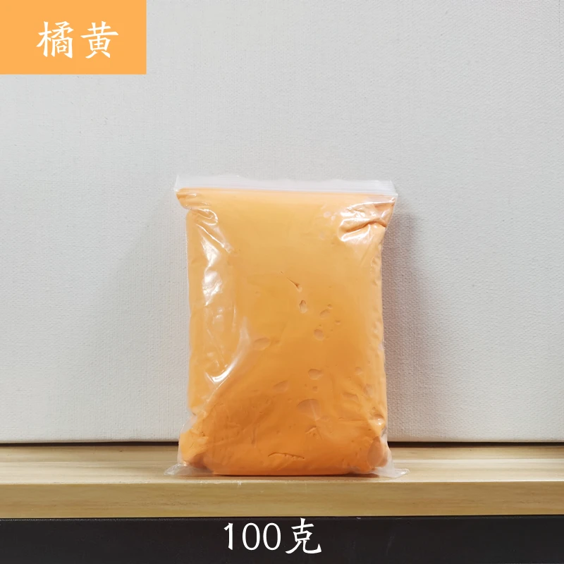 24 kleuren Super Lichte Klei Niet giftig 100g 500g in Zak Plasticine Kleur Klei Ruimte Modder Kleuterschool school Handwerk DIY Materiaal