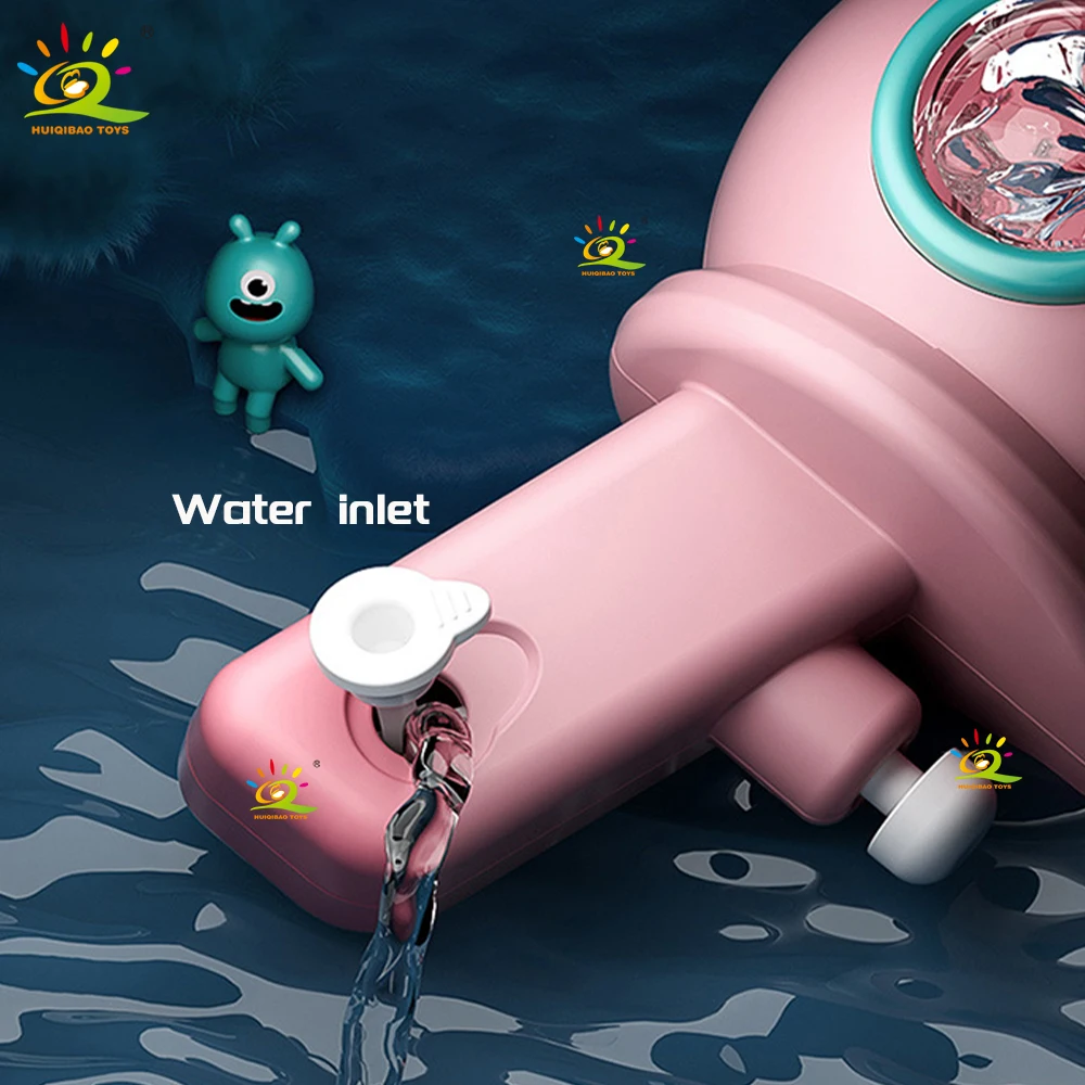 HUIQIBAO Niedliche wasserförmige Wasserpistole für Kinder-Schwimmbadspiele im Freien, ein Wasserpistolen-Spielzeug für Jungen im Alter von 3–5 Jahren