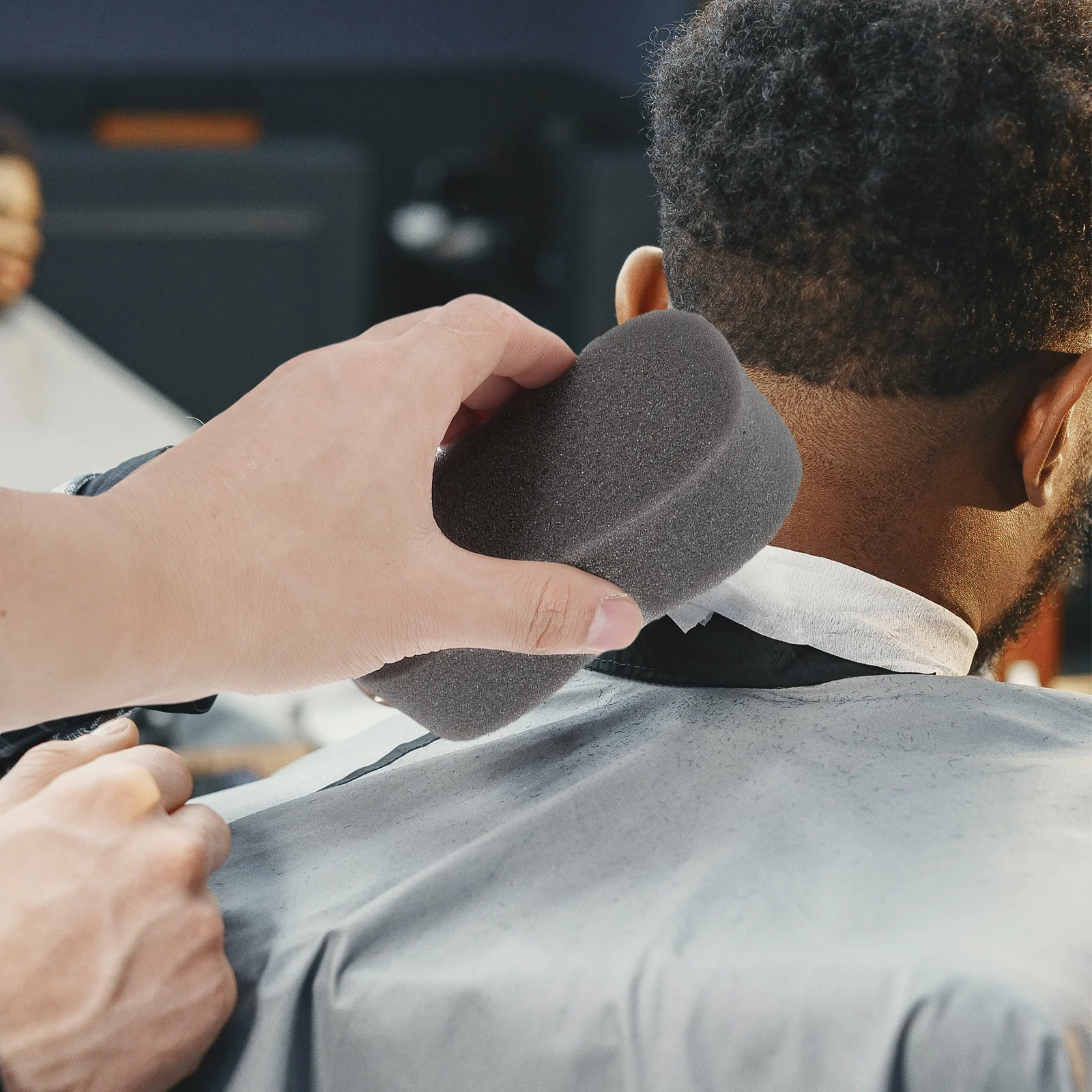 

10pcs Duster Sponge For Hair Cutting Barber Neck Face Removal Tool Salon Stylist Use Duster Brush Sponge For Hair Care