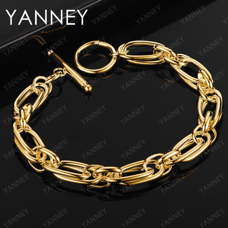 925 Sterling Silver 8 Inches Braided Bracelet For Women Men Punk Fashion Charm Jewelry Accessories Wholesale