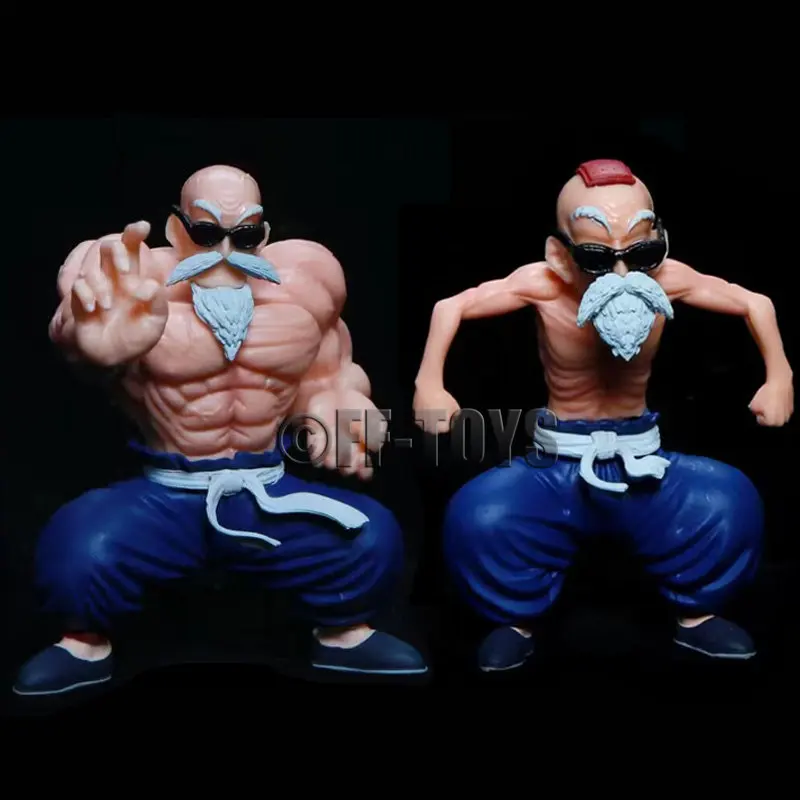 10cm Dragon Ball Master Roshi Figure Kame Sennin Figurine PVC Action Figures Collection Model Toys for Children Gifts