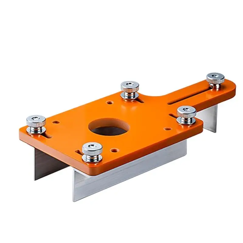 Handheld Edge Trimmer Milling Curve Cutting Tool Wood Router Slotting Locator Accurate Slotted Base Slotting Machine Bracket