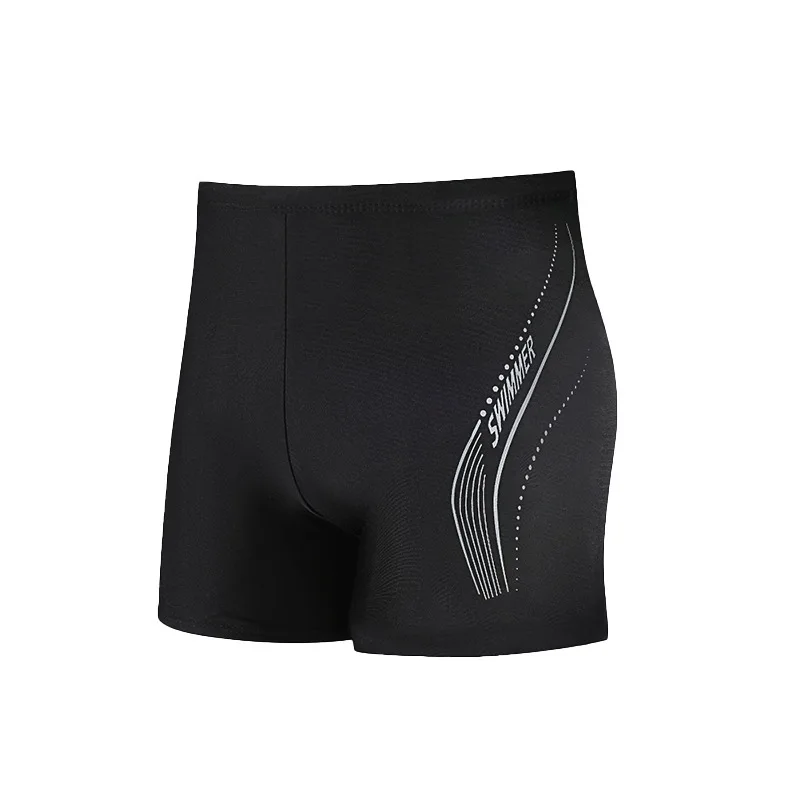 Professional Mens Swimwear Square Leg Quick Dry Swim Trunks for Beach Hot Spring image 5