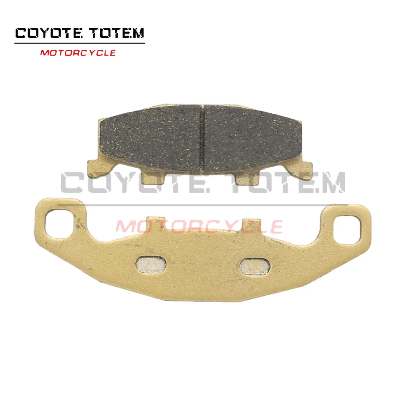 The front and rear brake pads of the motorcycle are suitable for Kawasaki ZZR400/600/1100, GPZ900R and ZR1100