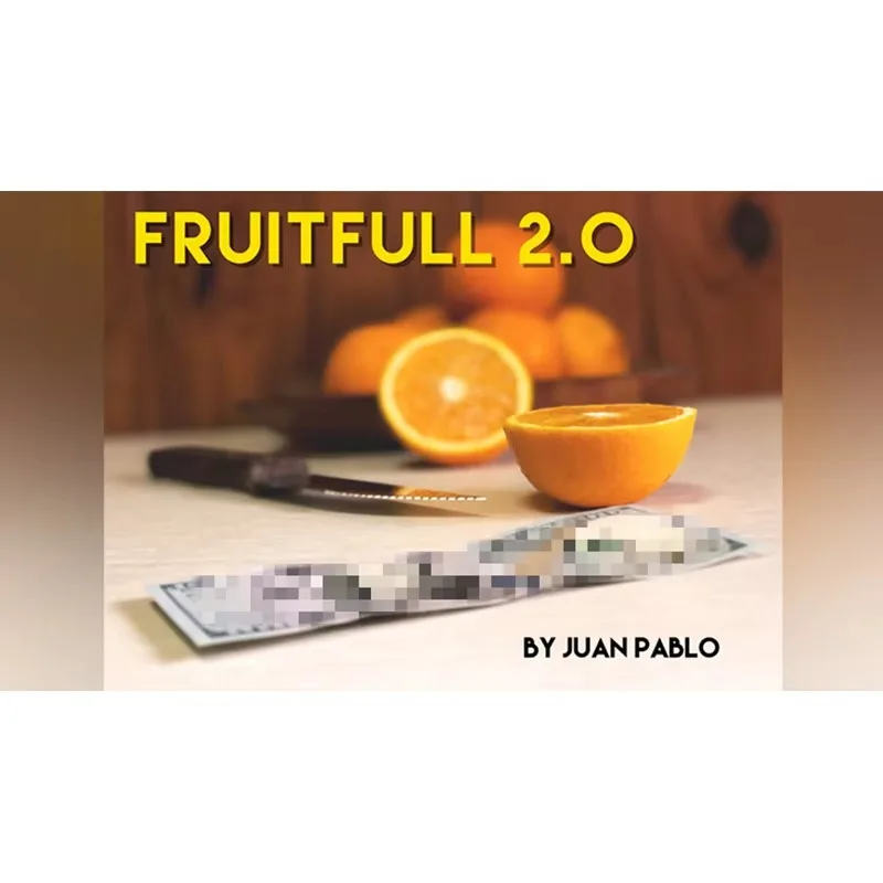 FRUITFULL 2.0 by Juan Pablo Gimmick Close Up Performer Magic Tricks Card Magic Props Magician Funny Money Magic Stage