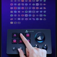 2025 New Ajazz Akp03 Programmable Keyboard Desktop Assistant Console Panel Controller With Stock Trading Live Tune Shortcut Keys