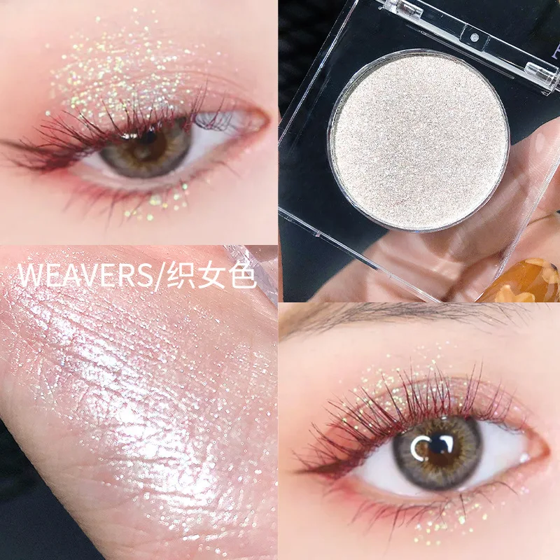 Paleta de sombras SWEET MINT Ultra Glitter - Maquiagem iluminadora metálica Shimmer Galaxy Diamond |   Cosmico Pigmentado de Longa Duração