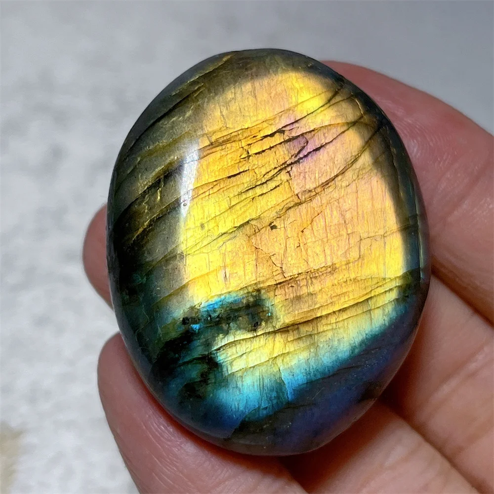 Labradorite Stone Quartz Free Form Palm Crystal Natural Healing Gemstone Gift Reiki Mineral Decoration Energy Room Gift Home
