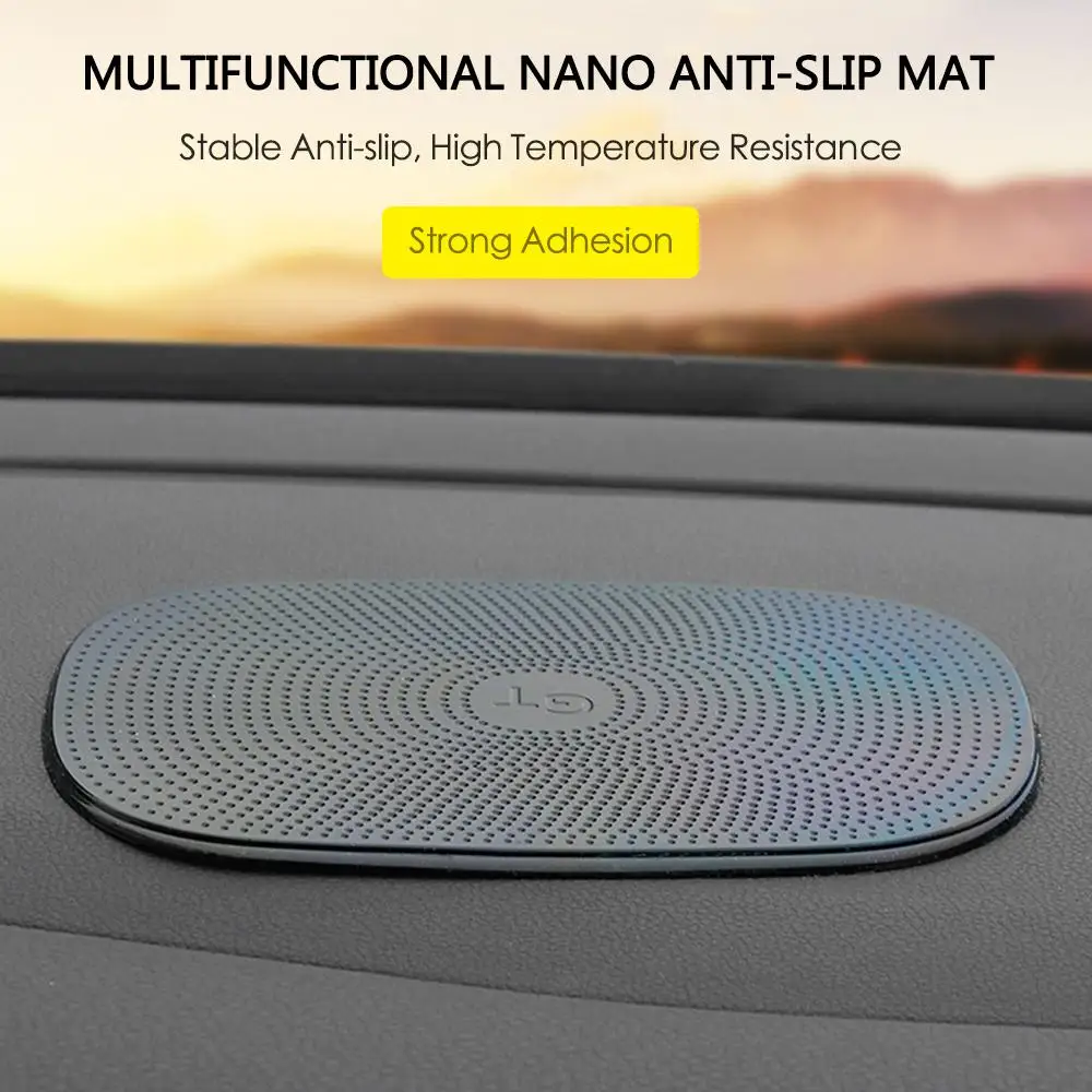 1~10PCS Car Dashboard Sticky Anti-Slip Mat Auto Non-Slip Gel Pad Mobile Phone Perfume Ornaments Sundries Holder Pad Car Interior