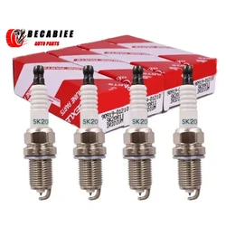 4/8Pcs 90919-01210 SK20R11 Iridium Spark Plug For Toyota Scion Camry RAV4 Tundra Lexus ES LS GS MERCEDES-BENZ C230 C55 Volvo