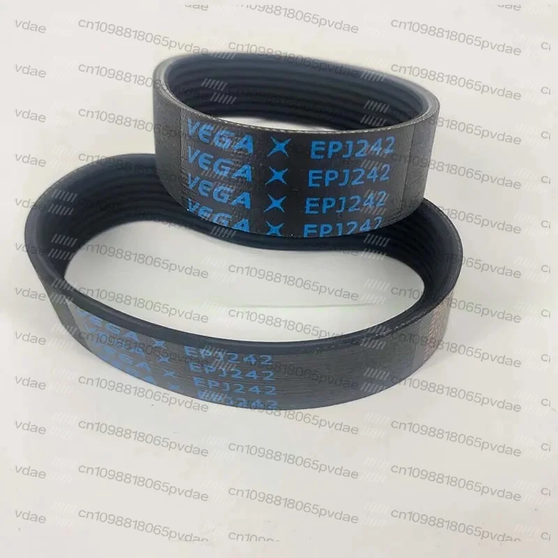 2PCS Vega Drive Belts EPJ242 Ribbed Belt Drive Belt Genuine Blue Label 8 Ribs