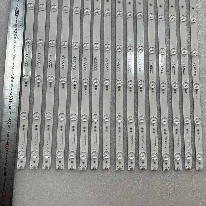 LED strip(16)For JVC LT-65N950 AWX65166 SJ.HZ.D6500402-2835AS-F 1.14.FD650001 B-112T07V3C 160607D-HZ D650S01-4222-MZ1003