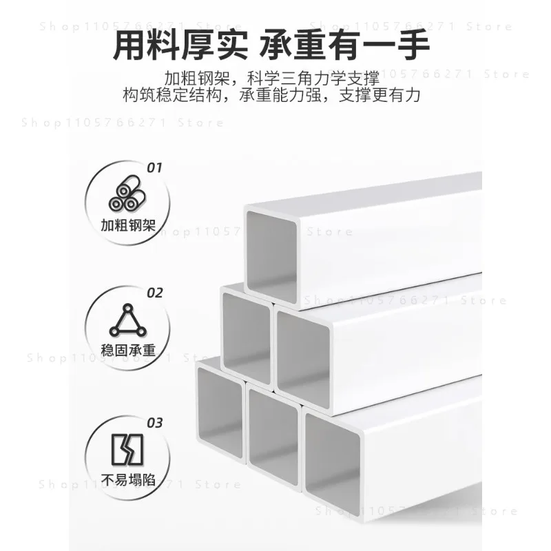 Bedroom bedside table against the wall with extremely narrow gaps, long narrow edge table partition frame,space saving furniture