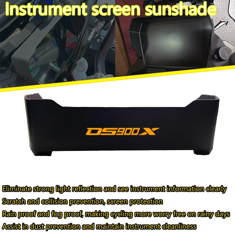 Motorcycle Dashboard Sun Visor Instrument Cover Screen Sunshade Anti-Glare Protection For VOGE DSX 900 DSX DS900X DSX900 900DSX