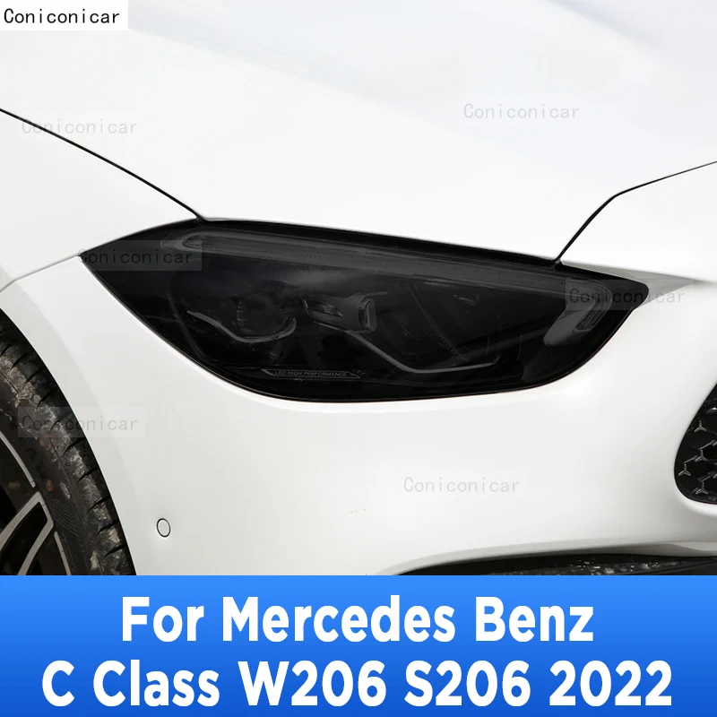 

Передняя фара с защитой от царапин для Mercedes Benz C Class W206 S206 2022