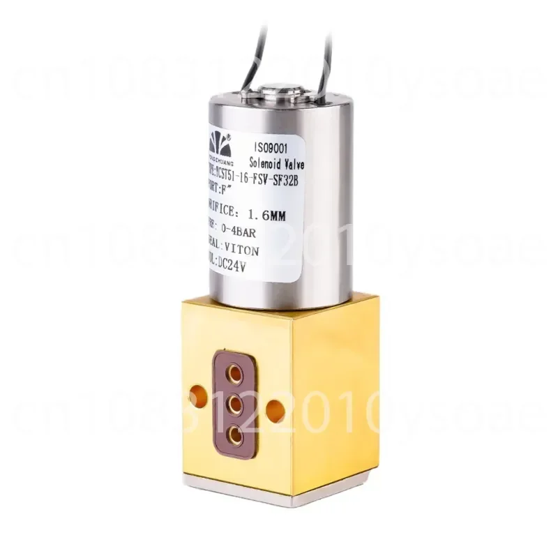 5PCS YCST51 Direct-acting Two-position Three-way Bidirectional Solenoid Valve for Analytical Instruments