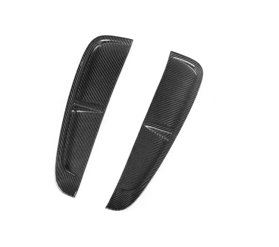 ديكور حاجز السيارة من ألياف الكربون الحقيقية لبورشه 971 باناميرا ضبط ملحقات السيارة #2