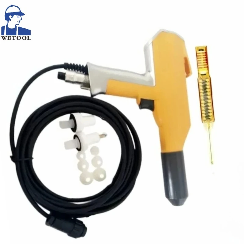 مسدس مسحوق كهرباء من Wetool لـ G M02 01 مع مجموعة الفوهة والتتالي