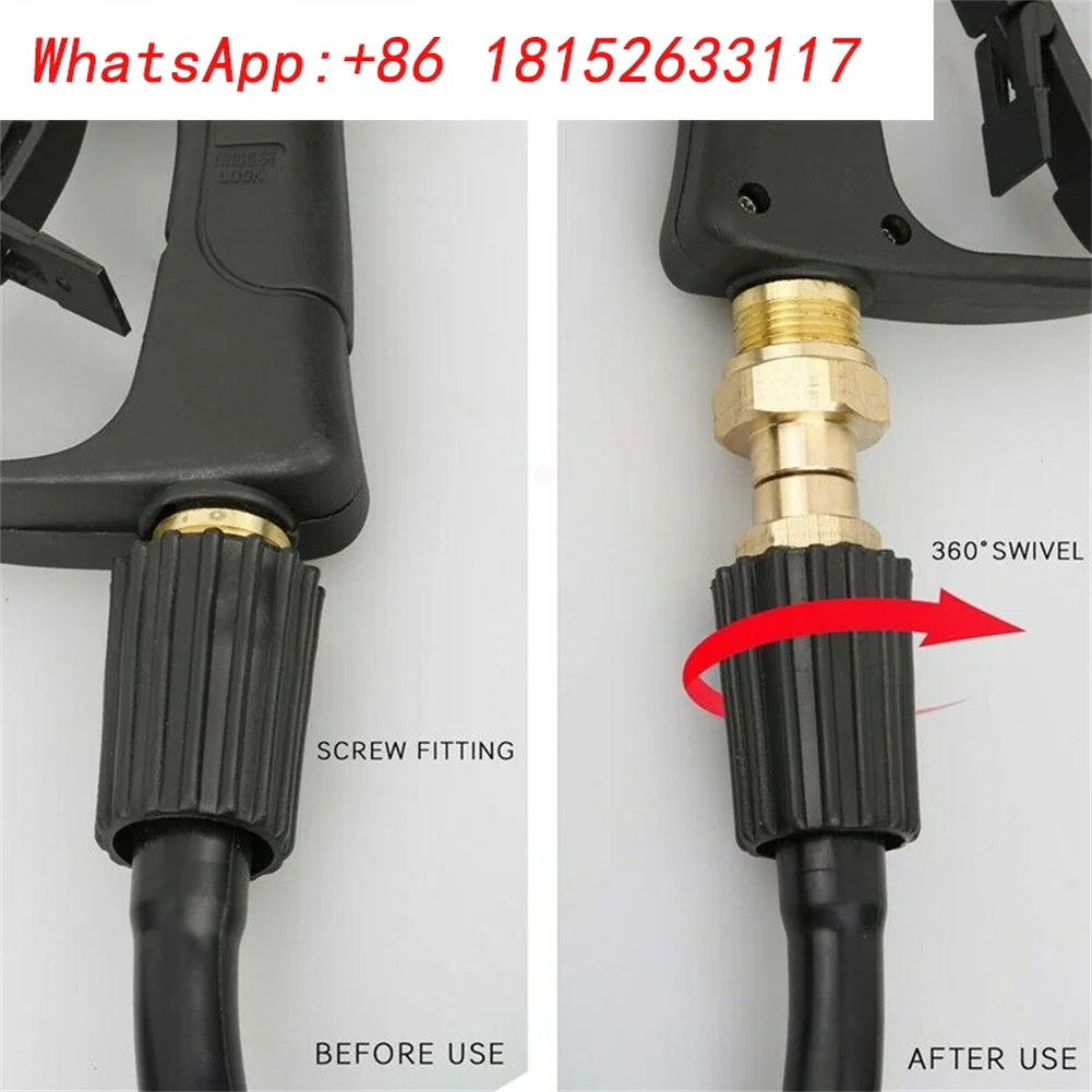 Новые аксессуары для инструментов, бытовой шарнирный соединитель, фитинг, шланг M22, запасные части для замены давления, поворотный мм