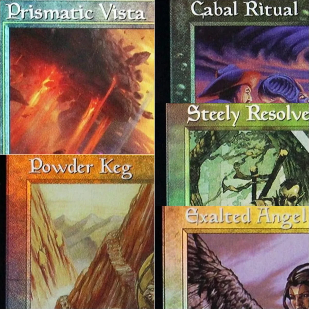Foil 'Call of the Herd/Chain of Vapor/Powder Keg' TCG M Proxy Cards Top Quality Board Playing Game Collection Trading Cards