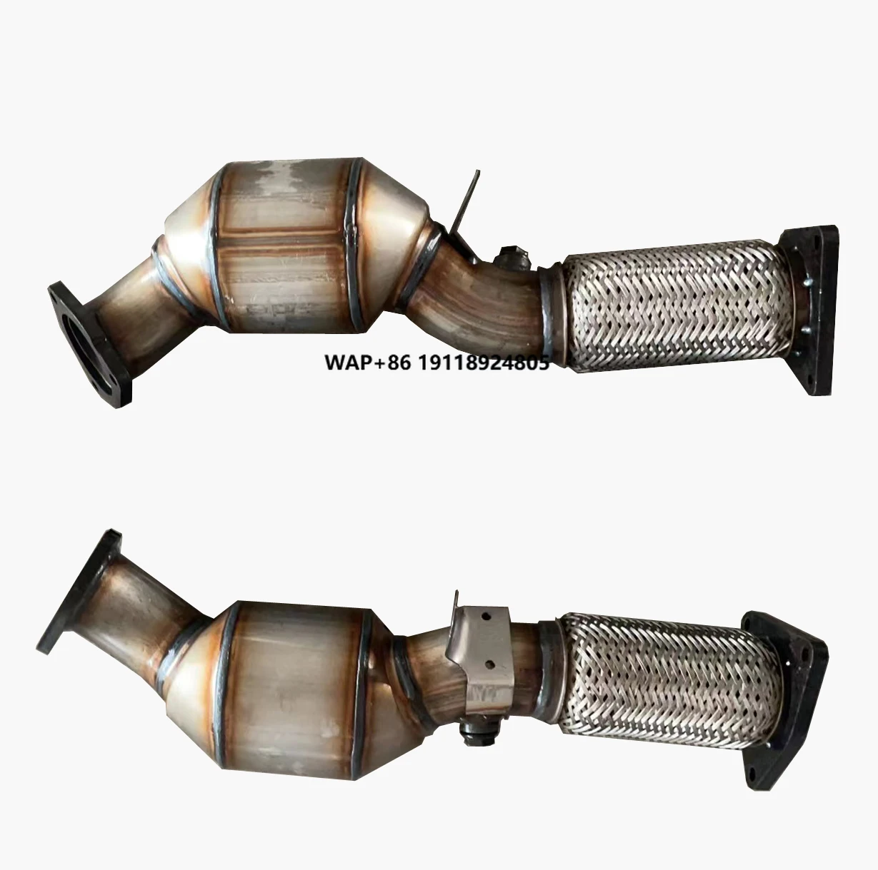 

Stainless Steel Car Truck Auto Parts Exhaust Pipe Engine Aftermarket Rear Muffler for 2.4 Direct Fit Catalyst Converter