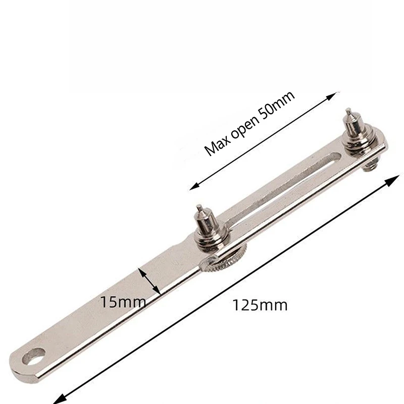 Herramientas de reparación de relojes, abridor ajustable de caja trasera, removedor de cierre de prensa, herramienta de relojería, abridor de medidor de Metal