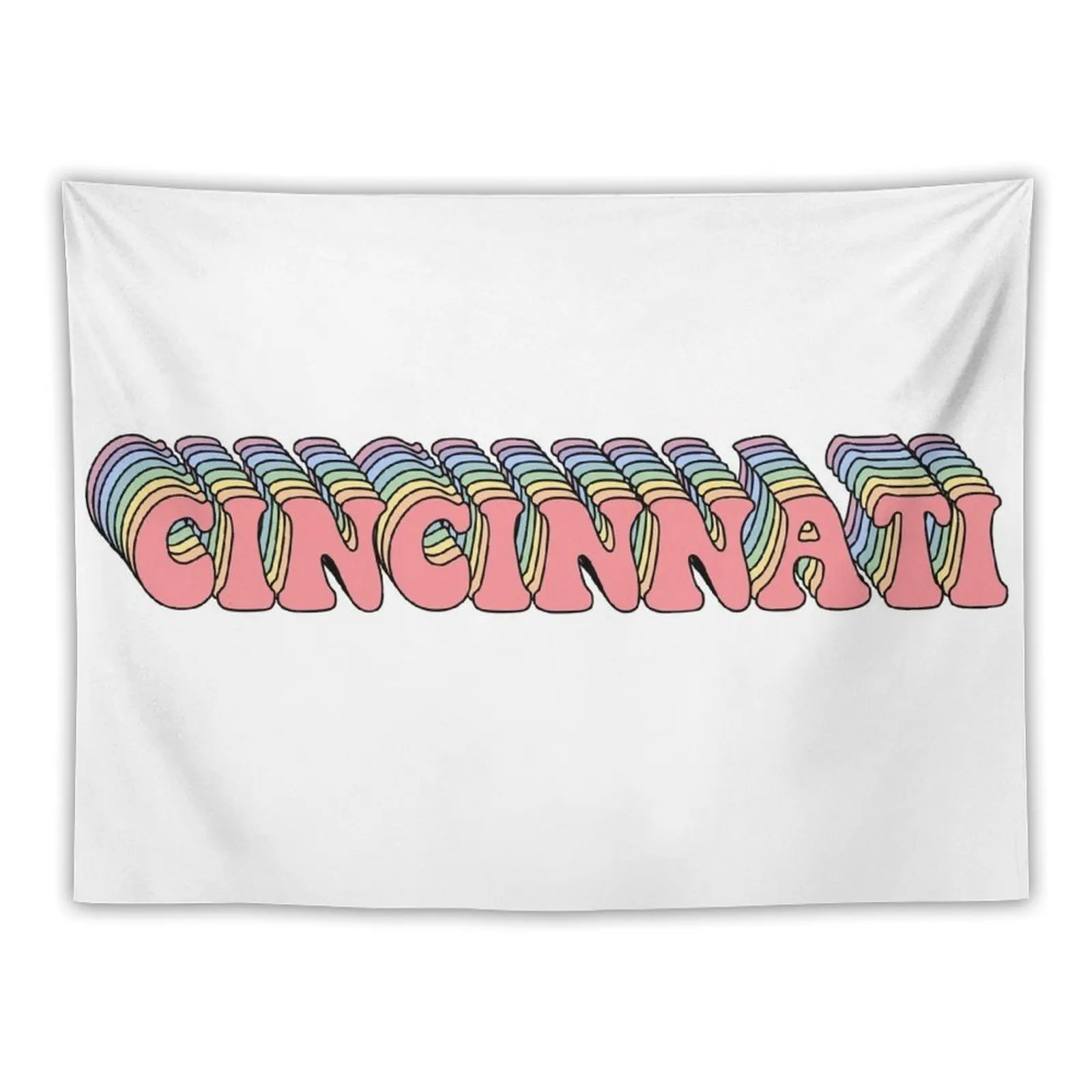 CINCINNATI Tapestry Mushroom Room Decorations Aesthetic Wall Hanging Tapestry