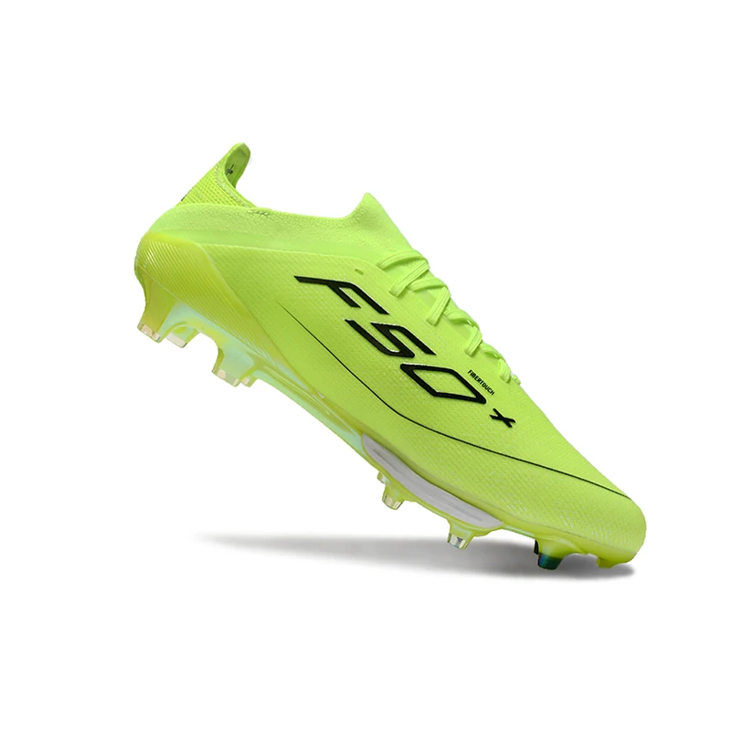 Top-tier Quality F50Pro Mens Soccer Shoes Turf Soccer Cleats Youth Sneakers TF/FG Training Football Boots Chuteira Campo 39-45
