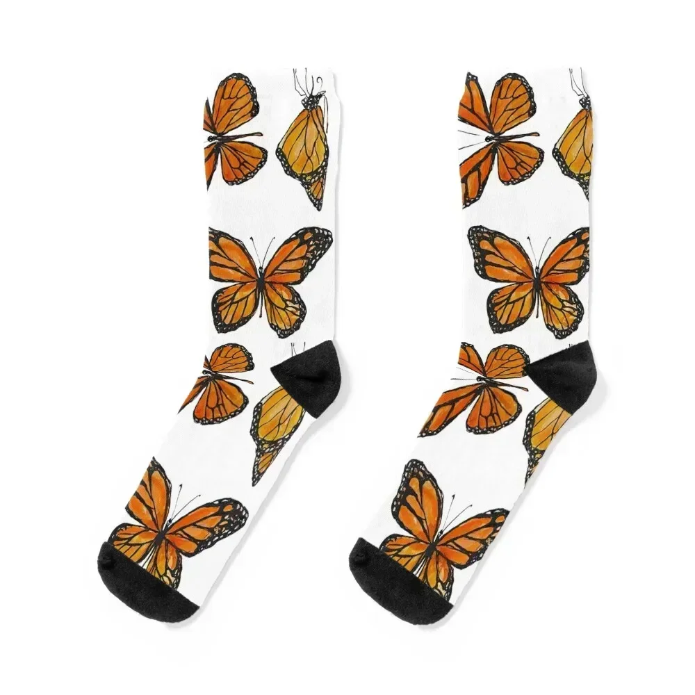 

the monarchs Socks gifts winter Stockings man compression Socks Ladies Men's Lots new year Hiking boots Ladies Socks Men's