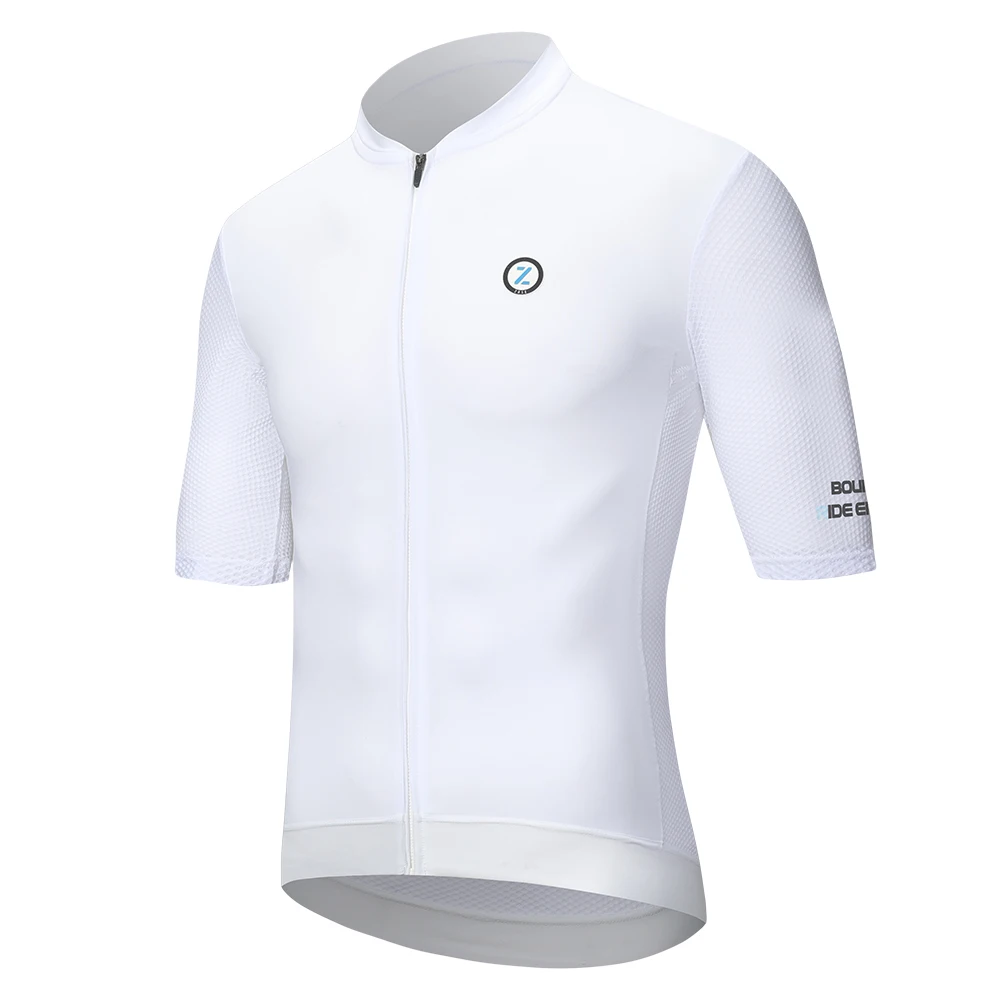 ZRSE Herren-Radtrikot mit langen Ärmeln, UPF 50+, Anti-UV, schmale Passform, atmungsaktiv, Radsport-Trikot, schnell trocknend, MTB, Rennrad-Shirt