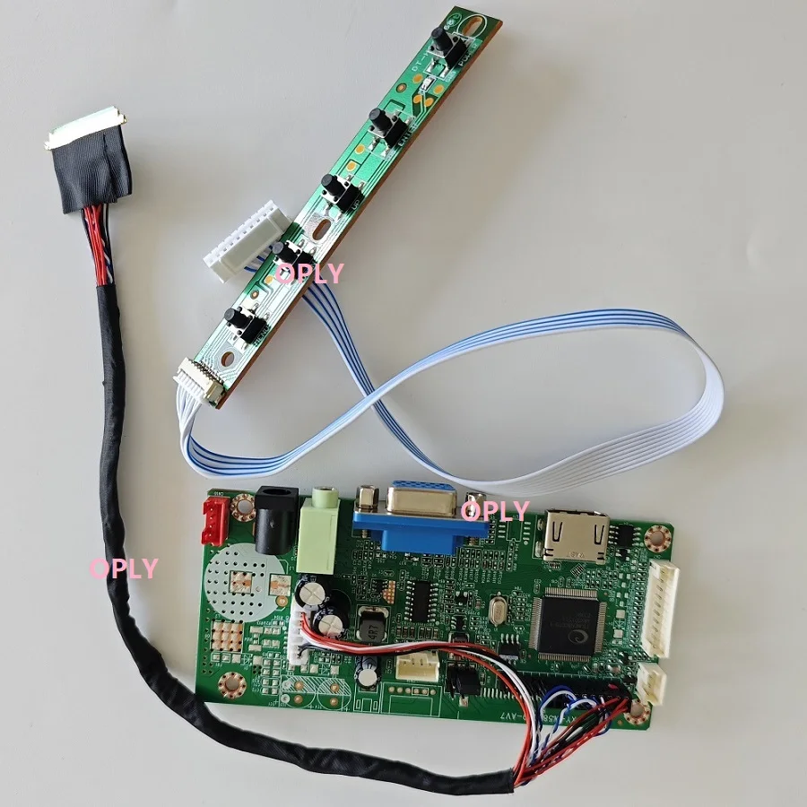 

Комплект платы контроллера 58C, VGA HDMI-совместимый для B140XW03 V1 B140XW03 V0 B140XW03 V2, светодиодная панель, экран 14 дюймов, 1366X768 DIY