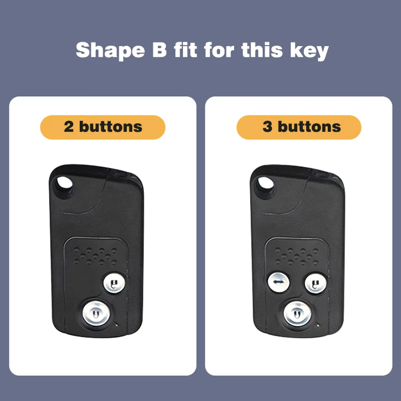 for Honda Fit Jazz Shuttle GP2 Spada StepWgn RG1 Freed Spike Ge6 2/3 Buttons Alloy Car Remote Case Key Cover Keyless