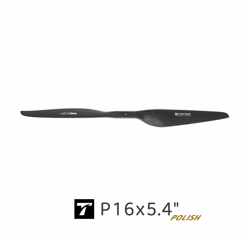 P16 T-MOTOR Multi-rotorUAV polish carbon fiber propeller/PAIR ultimate pulling force7kg Best performance speed range4000~6000rpm