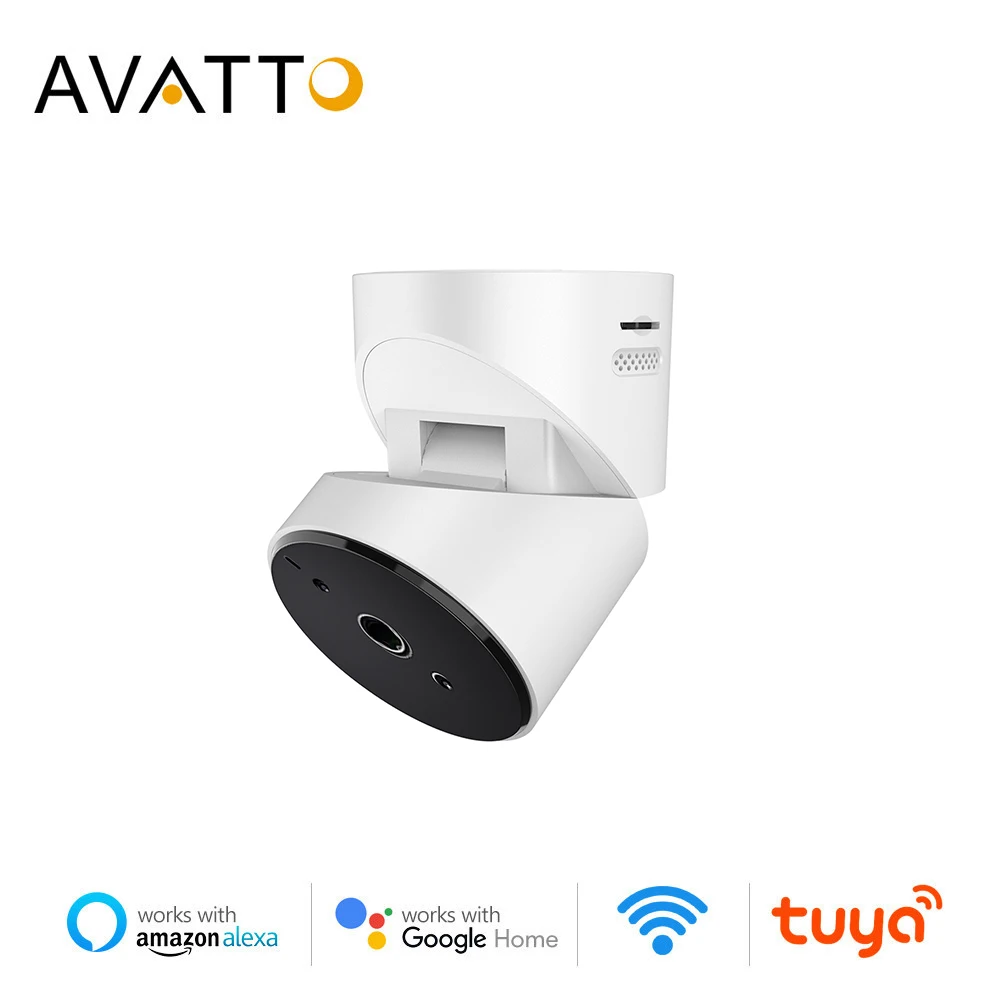 AVATTO Tuya Wifi Garage Door Opener with Camera Smart Home Grarage Door APP Remote Controller Switch work with Alexa Google home