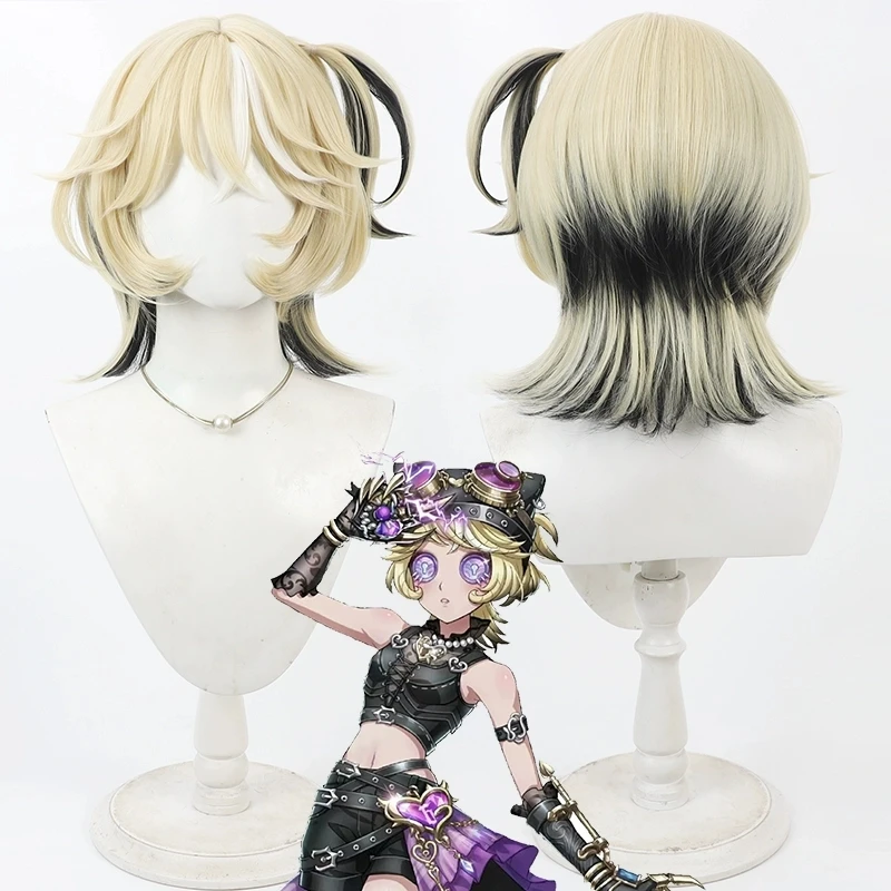 New Identity V Lock Core Mechanic Tracy Reznik Cosplay Wig Heat Resistant Synthetic Hair