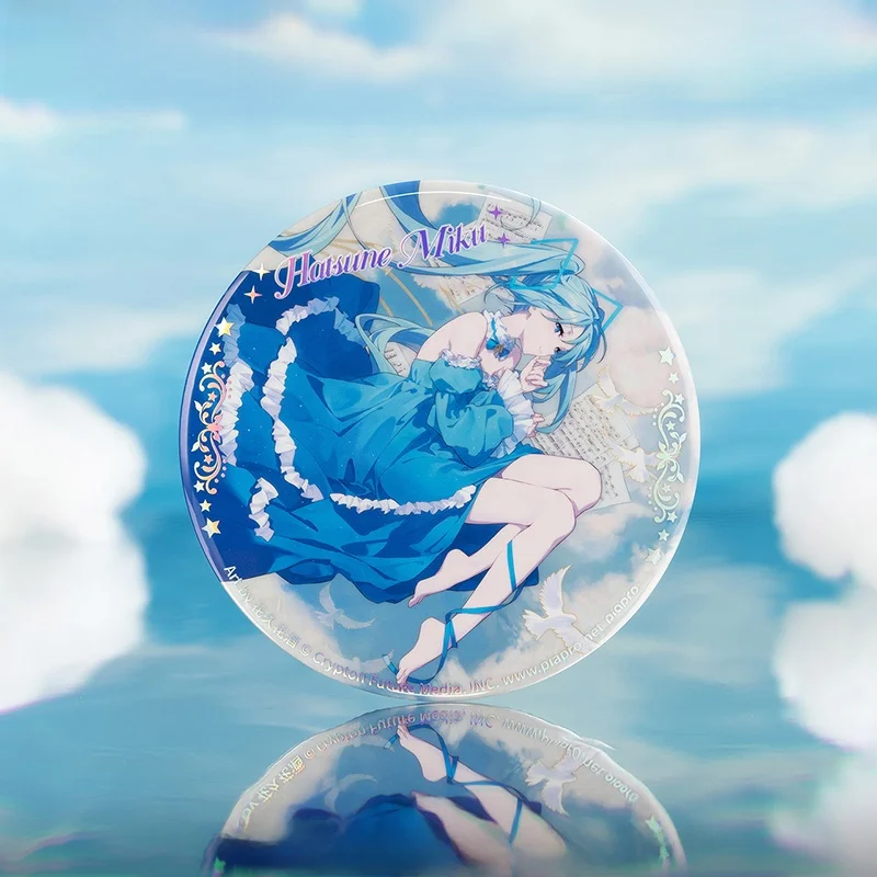 モエユ・ミク・ドリームスケープ・ラージバッジ・アイアンアートワーク・アニメテーマフィギュア・コレクタブル・ボーカロイドv・ホームデコレーション・バーベキュー・エッセンシャルオイル