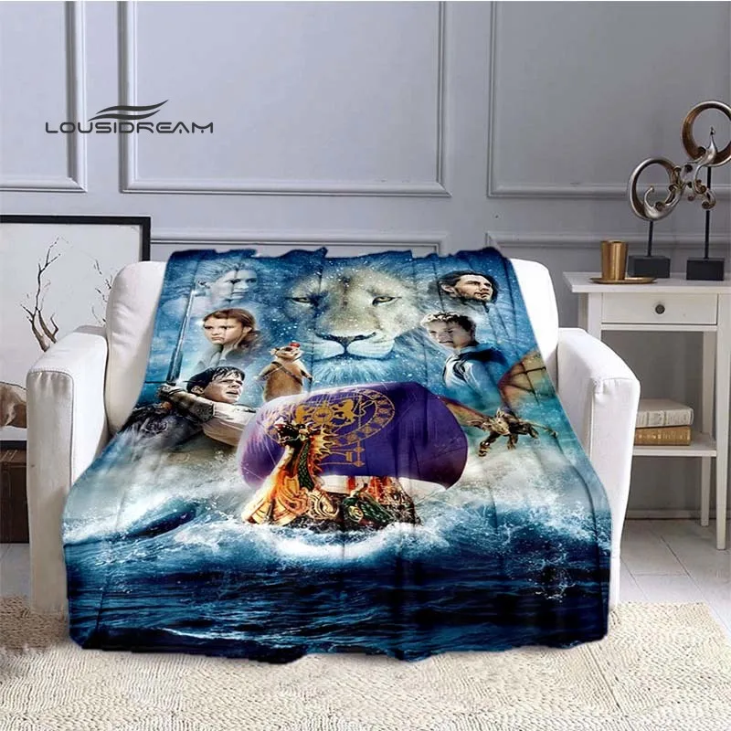 The Chronicles of Narnia Blankets for Beds Home Travel Adult Flannel Blanket for Couch Bed Living Room Sofa Child Keep Warm